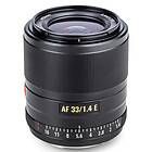 Viltrox 33/1.4 for Sony E
