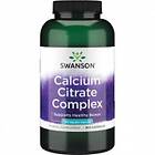 Swanson Calcium Citrate Complex 250mg 300 Kapslar