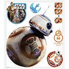 RoomMates Väggdekor Kids Star Wars BB-8 STAR WARS THE FORCE AWAKENS EP VII RMK3147GM