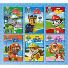 Mitt målarblock Paw Patrol : 6 målarblock i ett