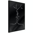 Artgeist Poster Affisch Kiss [Poster] 40x60 A3-DRBPRP0460l_cr