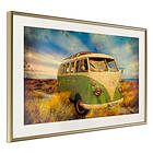 Artgeist Poster Affisch Retro Bus [Poster] 45x30 A3-DRBPRP0088m_zr_pp