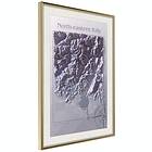 Artgeist Poster Affisch Isometric North-Eastern Italy Map: [Poster] 20x30 A3-DRBPRP0958s_zr_pp