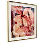 Artgeist Poster Affisch I'm Unique Fyrkantig (Square) [Poster] 30x30 A3-DRBPRP0016l_zr_pp