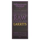 Wermlands Choklad Rawchoklad Lakrits 50g