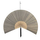 Bloomingville Jaime Väggdekoration, Svart, Bambu, L145xH72 cm