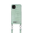 iDeal of Sweden Mobilhalsband iPhone 11/XR Mint Croco