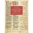 Peter E Pormann: A Descriptive Catalogue of the Hebrew Manuscripts Corpus Christi College, Oxford