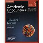 Jessica Williams: Academic Encounters Level 3 Teacher's Manual Reading and Writing