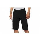 100% Ridecamp Shorts With Liner Svart 30 Man