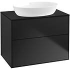 Villeroy & Boch Tvättställsskåp Finion med 2 Lådor och Bänkskiva för Fristående från Artis Collaro F99200PD