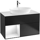 Villeroy & Boch Tvättställsskåp Finion med 2 Lådor Hylla och Bänkskiva för Fristående från Artis Collaro G771GFPD