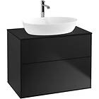 Villeroy & Boch Tvättställsskåp Finion med 2 Lådor och Bänkskiva för Fristående från Artis Collaro G99200PD