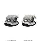 WizKids Deep Cuts Unpainted Miniatures Polar Bear