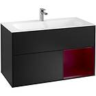 Villeroy & Boch Tvättställsskåp Finion med 2 Lådor och Hylla för Inbyggt G040HBPD