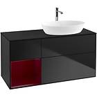 Villeroy & Boch Tvättställsskåp Finion med 3 Lådor Hylla och Bänkskiva för Ocentrerat från Artis Collaro GA42HBPD