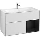 Villeroy & Boch Tvättställsskåp Finion med 2 Lådor och Hylla för Inbyggt F040PDMT
