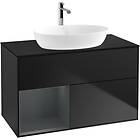 Villeroy & Boch Tvättställsskåp Finion med 2 Lådor Hylla och Bänkskiva för Fristående från Artis Collaro GA12HGPD