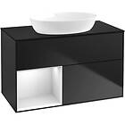 Villeroy & Boch Tvättställsskåp Finion med 2 Lådor Hylla och Bänkskiva för Fristående från Artis Collaro FA12MTPD