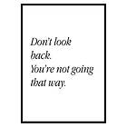 Gallerix Poster Don't Look Back 3469-70x100