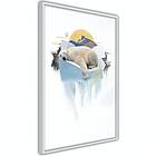 Artgeist Poster Affisch Polar Bear A3-POprp0585l_brA