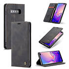 Lux-Case CASEME Galaxy S10 Plus plånboksfodral med magnetstängning svart Svart