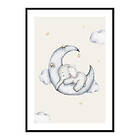 Gallerix Poster Sleeping Elephant 4146-21x30G
