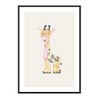 Gallerix Poster Watercolor Giraffe 4104-70x100