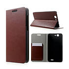 Lux-Case Mankell Ascend G7 Läder Flip Fodral Brun