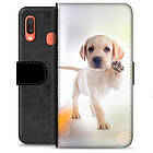 MTP Products Galaxy A20e Premium Plånboksfodral Hund