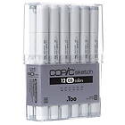 Copic Sketch Cool Grey Set 12