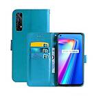 Realme Mobilplånbok 3-kort 7 4G Ljusblå