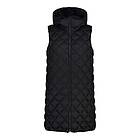 CMP Nylon Vest Lång huva Full dragkedja nylon väst