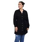 Vero Moda Curve Bumpy Long Sleeve Dress (Dam)