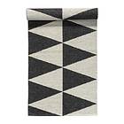 Scandi Living Rime Teppe svart 70 x 150 cm