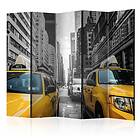 Arkiio Rumsavdelare New York Taxi II 225x172 cm A3-PARAVENTtc1796