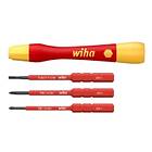 Wiha PicoFinish slimVario Screwdriver handle with bit set 4 delar isolering