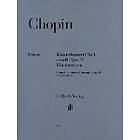 Chopin, Frédéric Klavierkonzert Nr. 1 e-moll op. 11 Tyska paperback