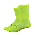 DeFeet Evo Mont Ventoux 6" Strumpor Signal Gul, Str. L