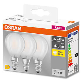 Osram LED-Lampa Klot (40) E14 Matt 3-p Cl P LED-LAMPA KLOT MATT 3-P CL