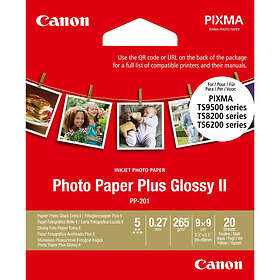 Canon PP-201 Photo Paper Plus Glossy II 260g 9x9cm 20stk