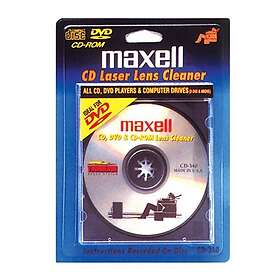 CD-Rekvisita Maxell 190048 CD-340 Laser Lens Cleaner For CD, DVD, Game Consoles (Rensedisk) (USA-import) CD