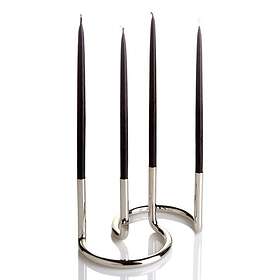 ArchitectMade Handstöpta Ljus till Gemini Ljusstake Svart 4-pack