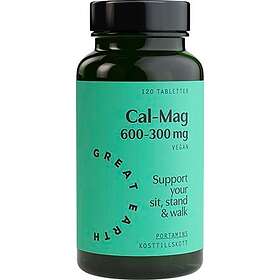 Great Earth Super Cal-Mag 600mg 300mg 120 Kapslar