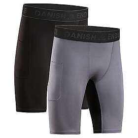 Endurance Danish Kompressions Shorts 2-pack (Herr)