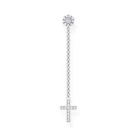 Thomas Sabo Long cross silver örhänge H2239-051-14