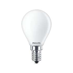 Philips (LIGHT) Dimbar LED-klotlampa 40W E14 Varmvitt ljus