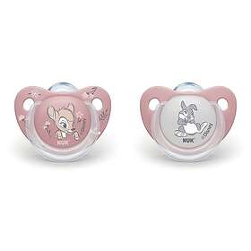 Nuk Pacifier Trendline Silicon S1 Bambi 0-6 mån 2-pack