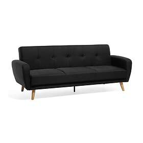 Florli Sovesofa 214 cm Svart 97363