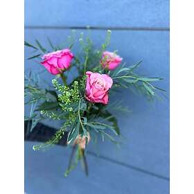 Enkel bukett Rosa rosor: 199kr